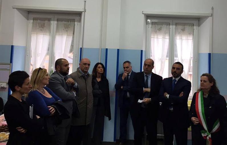 Zingaretti inaugura Consultorio all’Ospedale di Marino zingaretti