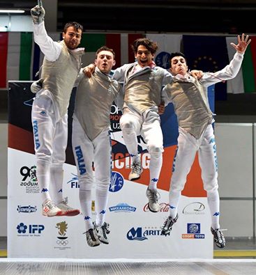Castelli Romani, Ciaraglia e Rosatelli oro agli Europei U23 di Scherma fiorettou23fotobizzi