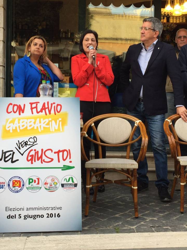Genzano, centrosinistra unito per Flavio Gabbarini sindaco presentazionelistegabbarini