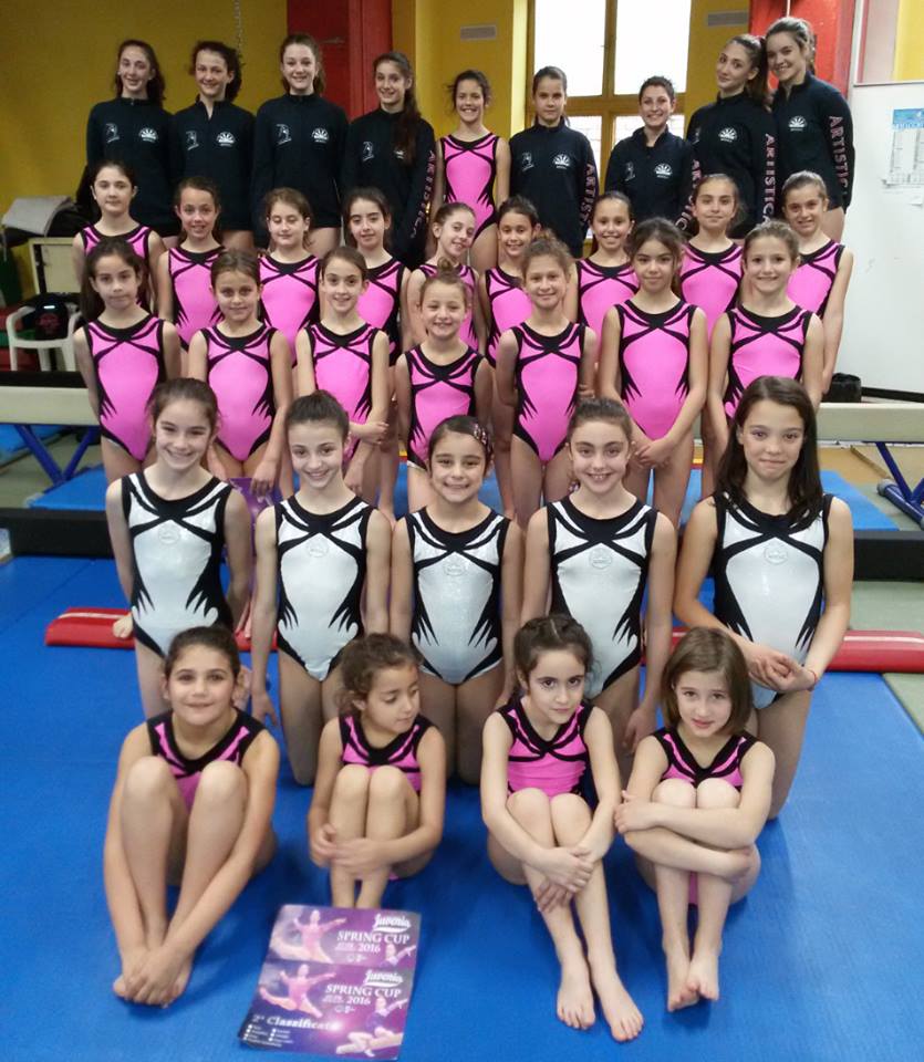 Bene la ginnastica artistica Judo Frascati alla Juvenia Spring Cup ragazzeginnasticajudofracsatiajuvenia
