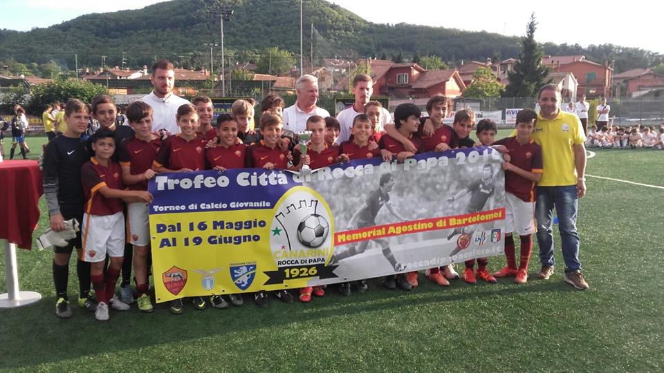 Draicchio dopo la fine della Umbro Cup 2016 a Rocca di Papa partecipantiumbrocup2016
