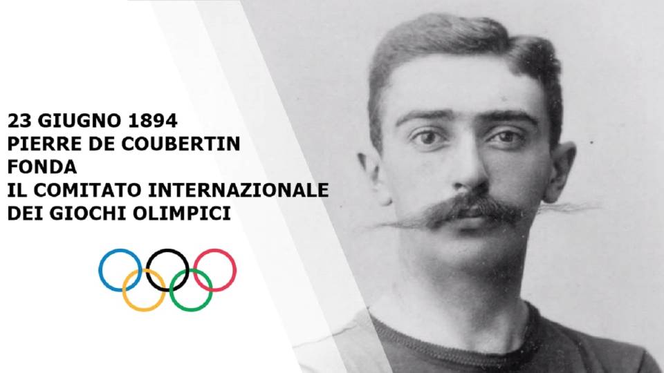Il 23 giugno 1894 De Coubertin fonda il Cio pierredecoubertin