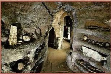Aperte le catacombe Ad Decimum di Grottaferrata catacombagrotta