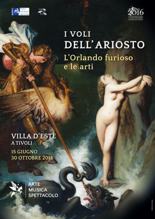 Ariosto in mostra a Villa d’Este di Tivoli locandina