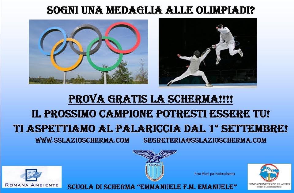 Riparte la stagione della S.S. Lazio Scherma Ariccia scherma