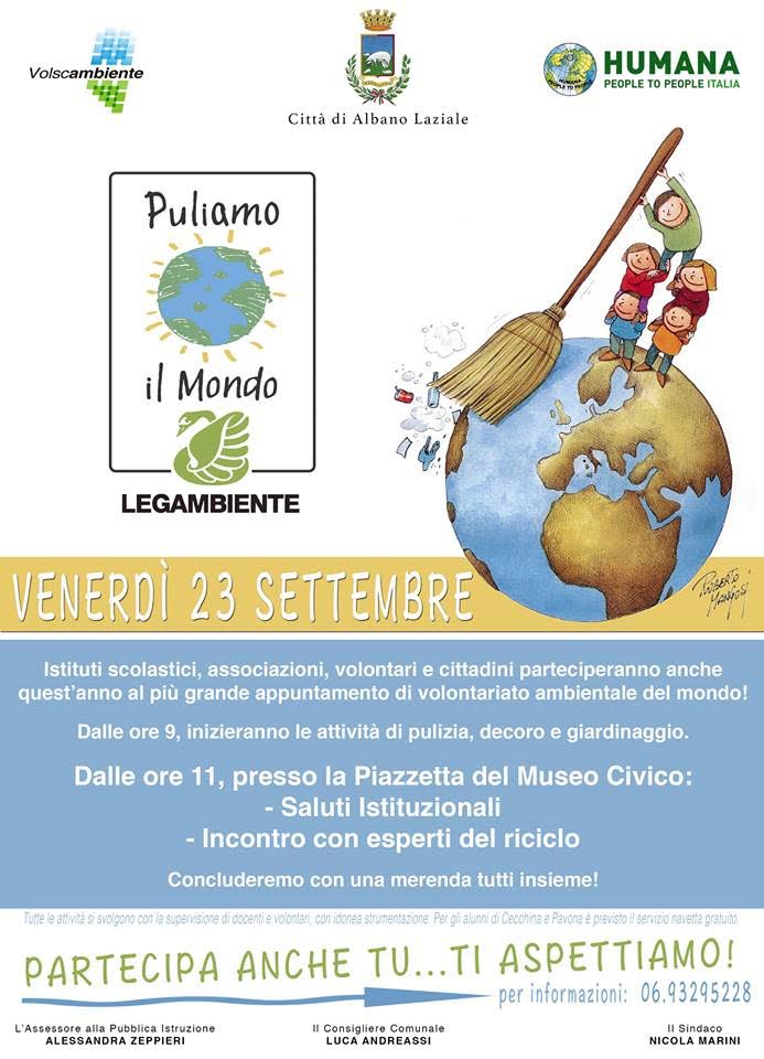 Torna ad Albano Puliamo il Mondo puliamo