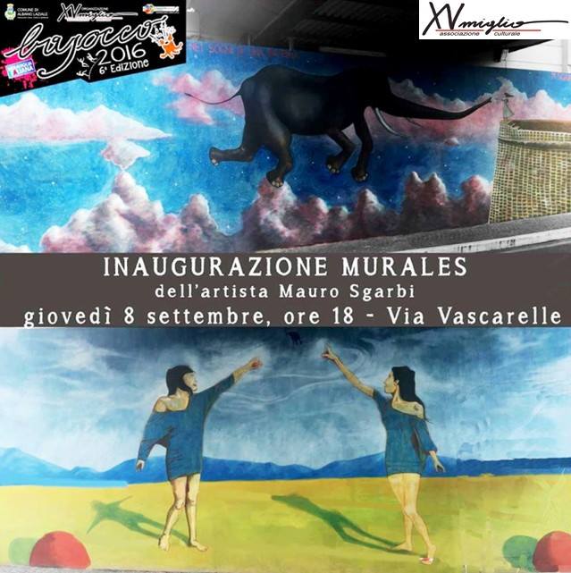 Il murales di Marco Sgarbi apre il Bajocco Festival locandina