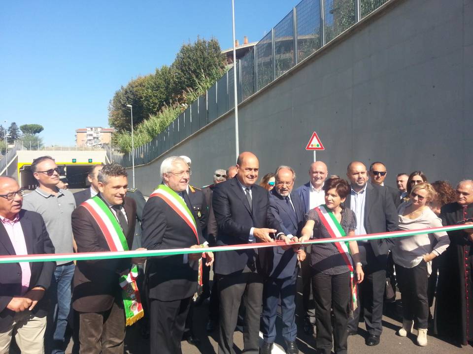 Inaugurato ultimo tratto della tangenziale dei Castelli tangenziale