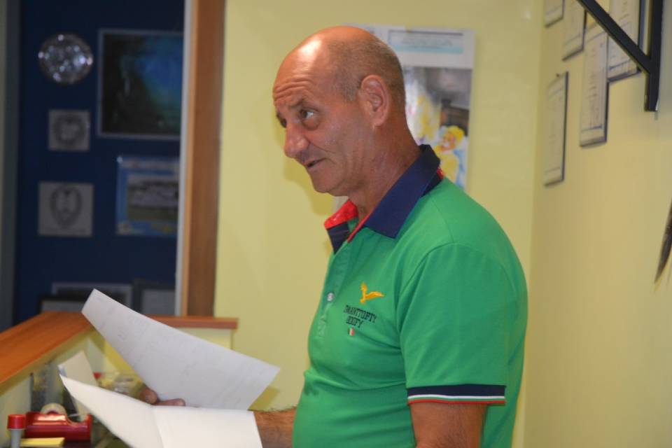 Gandolfo neo ds dell’Ssd Colonna calcio urgolo