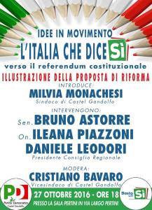 sireferendumcastelgandolfo