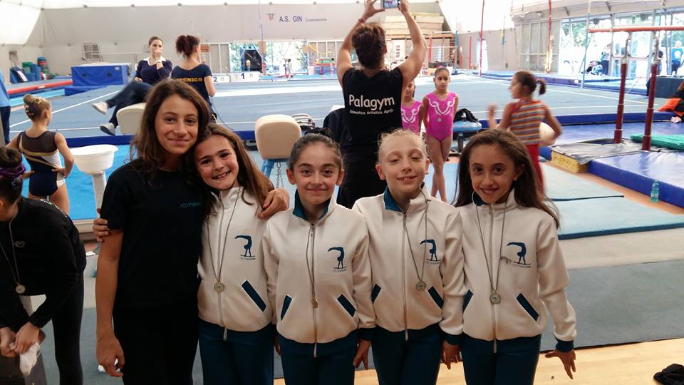 Passo avanti della Ginnastica Res Novae Velletri forgione_boccia_mattoccia_feudo