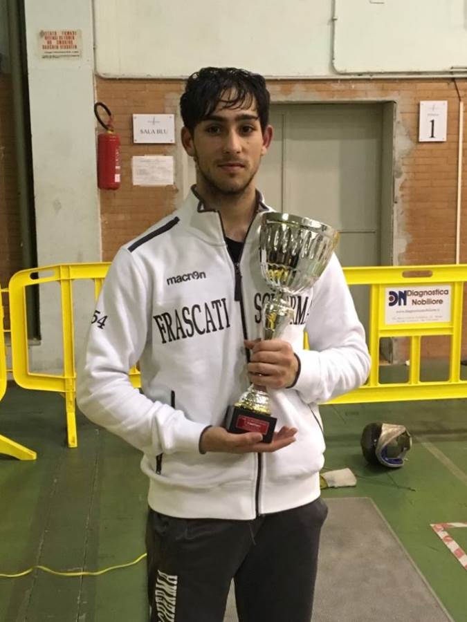 Frascati Scherma, doppietta casalinga nel trofeo Lazio iacoangeli