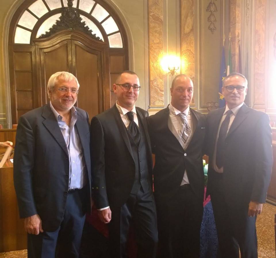 Celebrata la prima unione civile ad Albano unionecivile