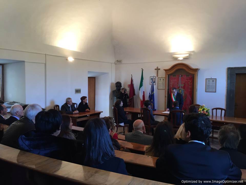Zagarolo, celebrata nell’Aula Consiliare di Palazzo Rospigliosi la prima Unione civile primaunionecivilezagarolo