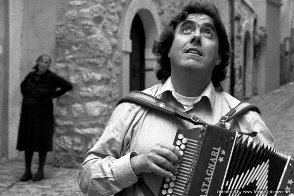 Ambrogio Sparagna a Frascati in un gala-concerto sparagna