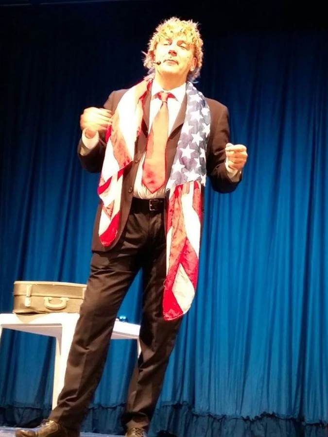 Stefano Vigilante al Teatro Don Bosco di Castel Gandolfo vigilante