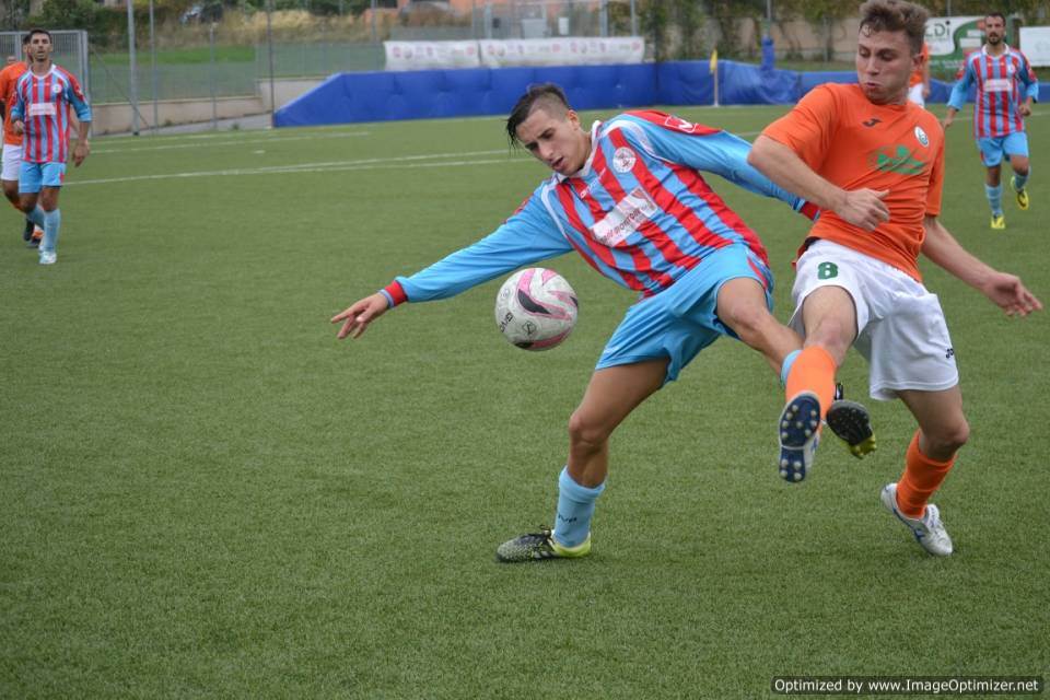 Colle di Fuori, Giorgio Romei dopo la vittoria sull’Olevano romei_giorgio