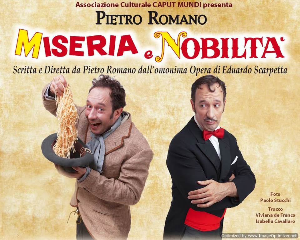 Miseria e Nobiltà al Teatro Civico di Rocca di Papa miseriaenobilta