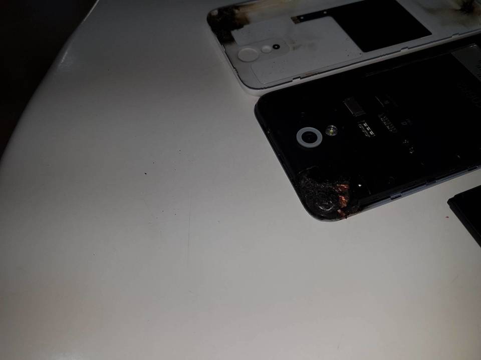 Primo caso in Italia di smartphone esploso smartphoneesploso