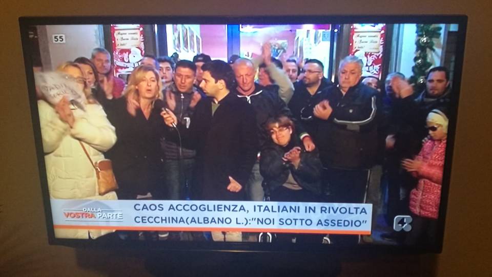 Cecchina dice no agli immigrati… della politichetta vspartececchina