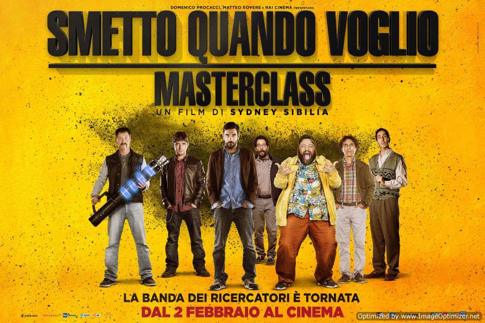 A Roma la Masterclass di Smetto Quando Voglio smettoquandovoglio