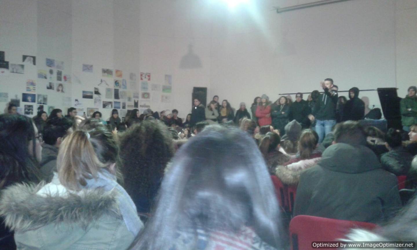 Diritti in Comune “solidali con gli studenti dei Castelli” riunioneaulamagnafoscolo