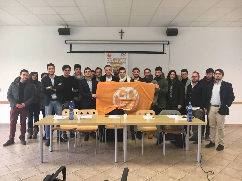 Nasce il Circolo Giovani Democratici di Colonna inauguGDCol