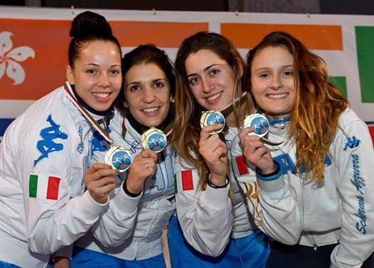 Frascati Scherma, la Mancini subito vincente col Dream Team mancini_dream_team