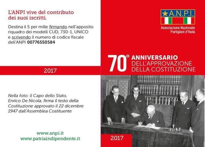 Nuovo presidente e avvio tesseramento dell’Anpi Marino tesseraanpi17