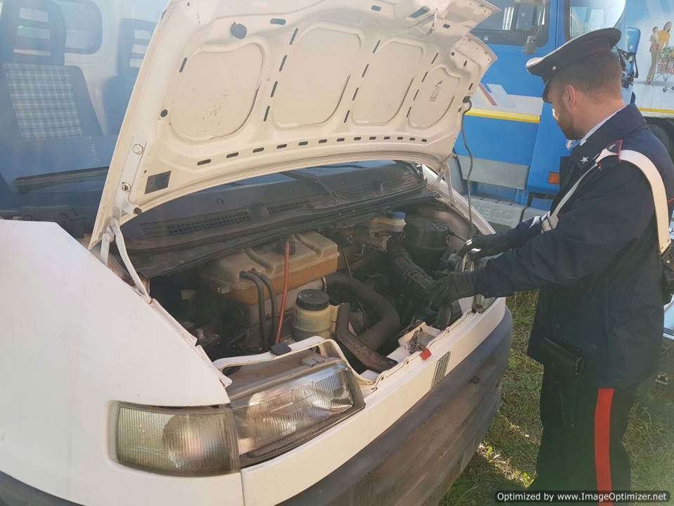 Traffico di auto rubate scoperto a Finocchio sequestrocarabinierifinocchio