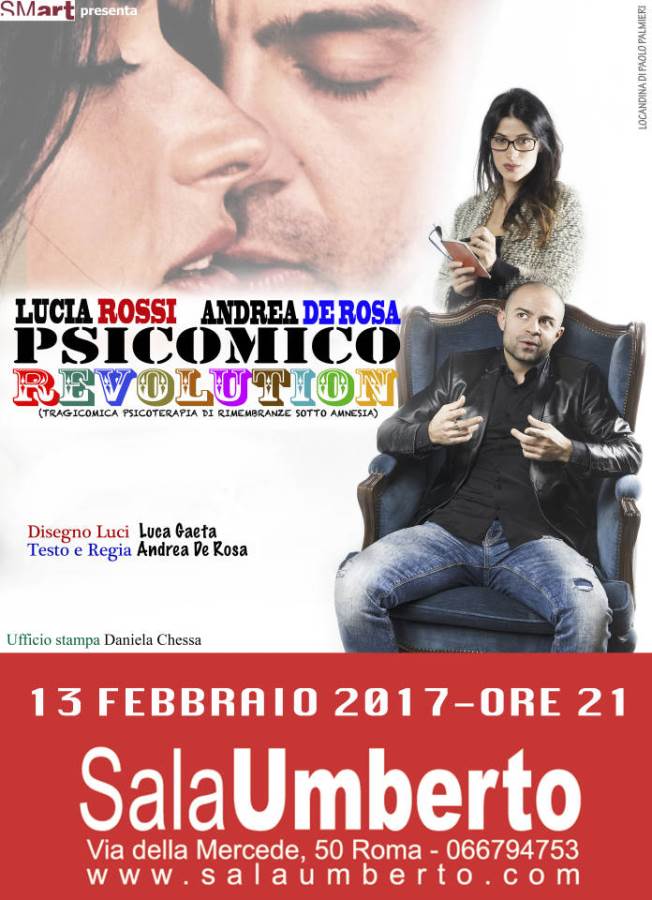 Roma, Psicomico Revolution in scena alla Sala Umberto