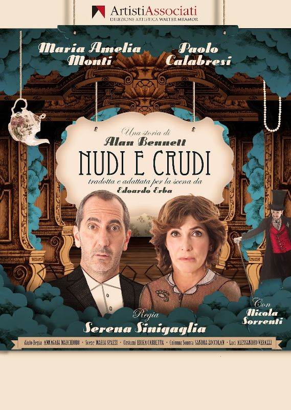 Nudi e Crudi al teatro comunale di Albano Laziale locandina