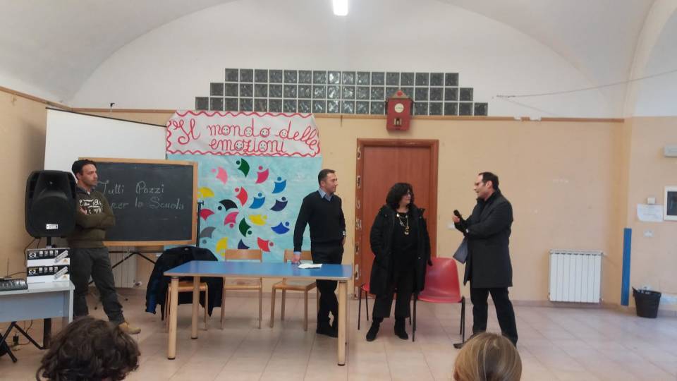 Frascati, donato un sistema audio alla scuola primaria di Villa Sciarra tuttipazziperlascuola