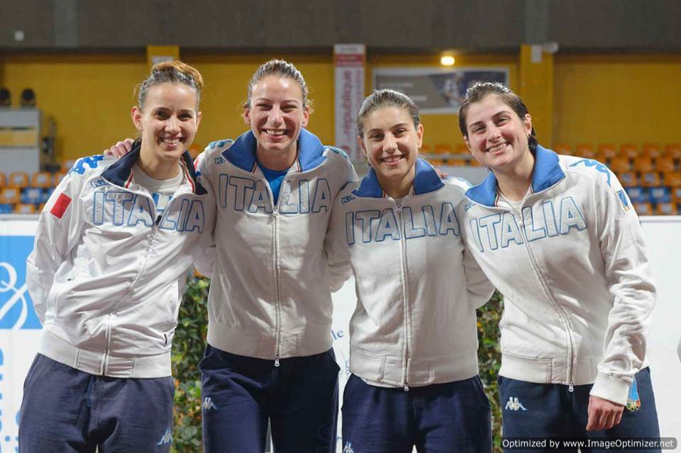 Frascati Scherma, l’ItalFrascati di sciabola terza in CdM nazfemmsciabola