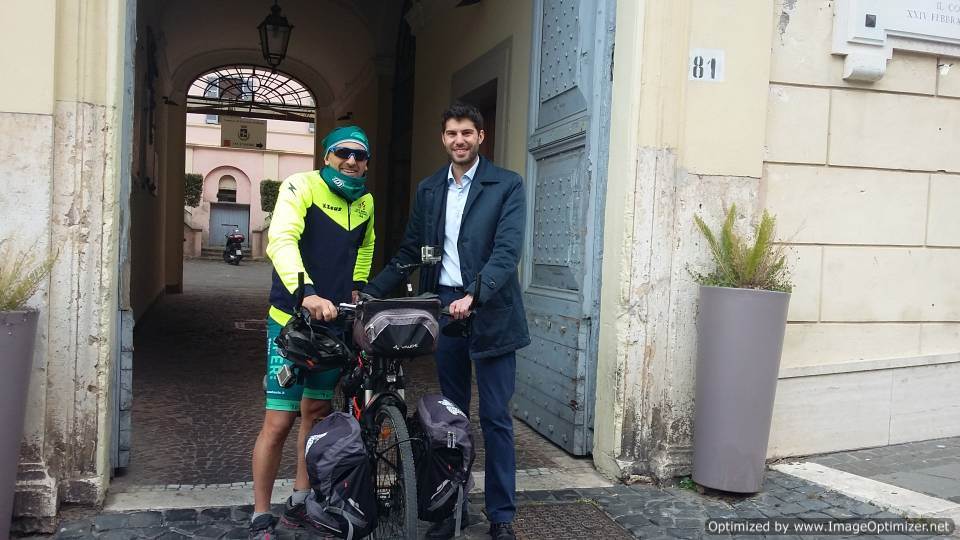 Cicloviaggiando approda a Genzano di Roma lorenzoncampochiaro