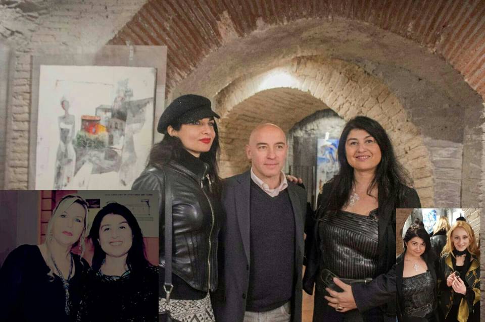 A Roma mostra di Tiziano Calcari bengala