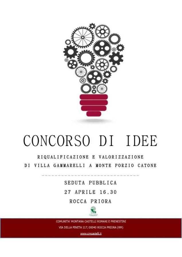 Seduta pubblica in Comunità Montana su Villa Gammarelli concorsoideevillagammarelli