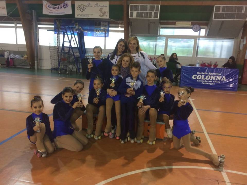 Un successo di partecipazione il Trofeo Colonna di pattinaggio ragazzepattinaggiossdcolonna
