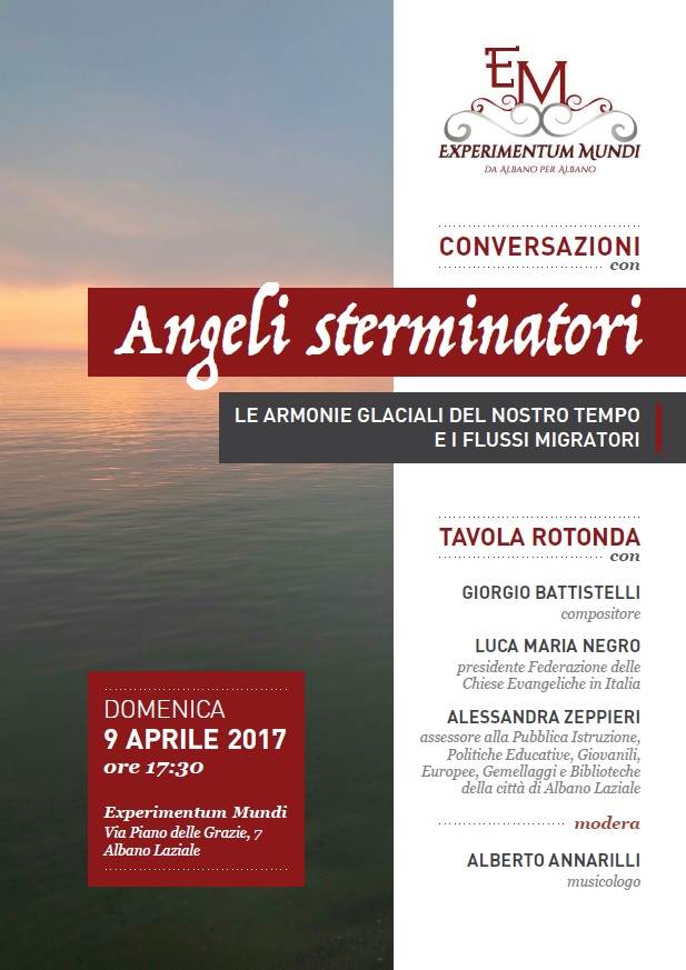 Albano, nuovo appuntamento con Experimentum Mundi angelisterminatori