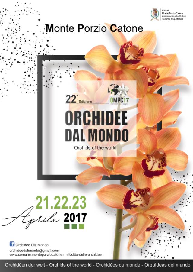 Monteporzio, nuova edizione di Orchidee dal Mondo 2017 orchidee