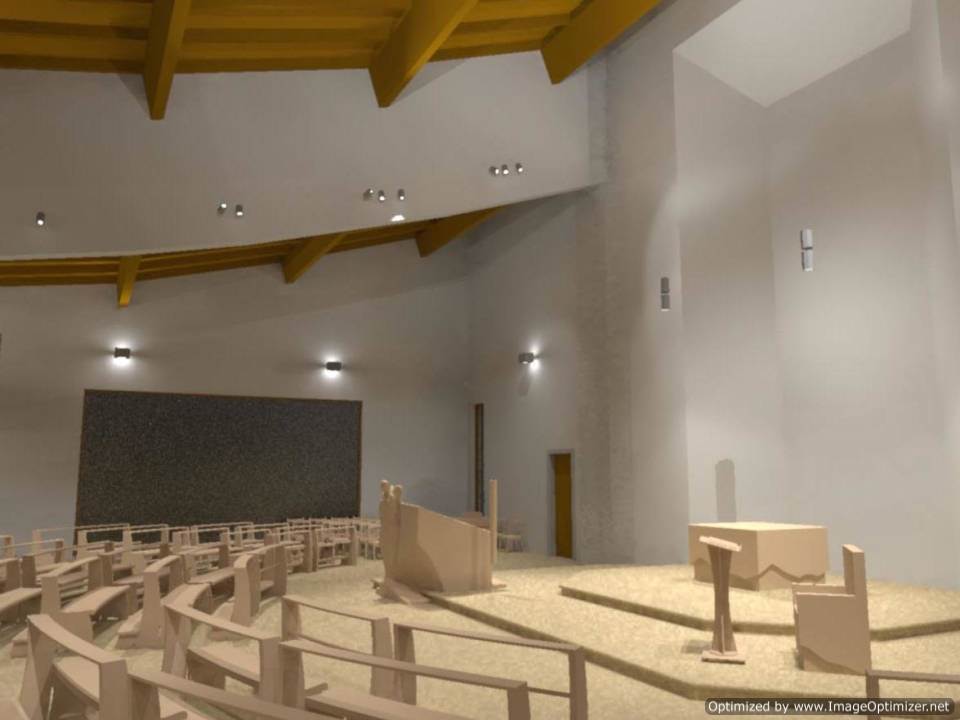 Zagarolo, posa della prima pietra della Chiesa di Valle Martella progettochiesavallemartella