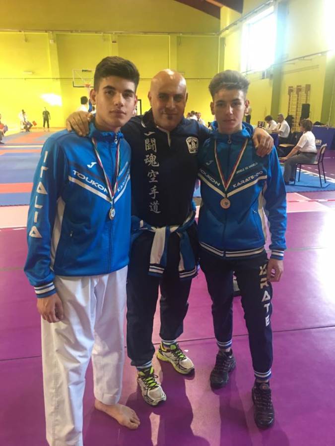 Toukon Velletri, podi al trofeo Fijkam nicosantideangelisleoni