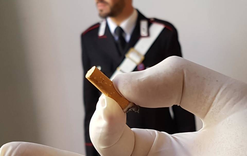 Topo d’appartamento incastrato con la prova del DNA carabinieri
