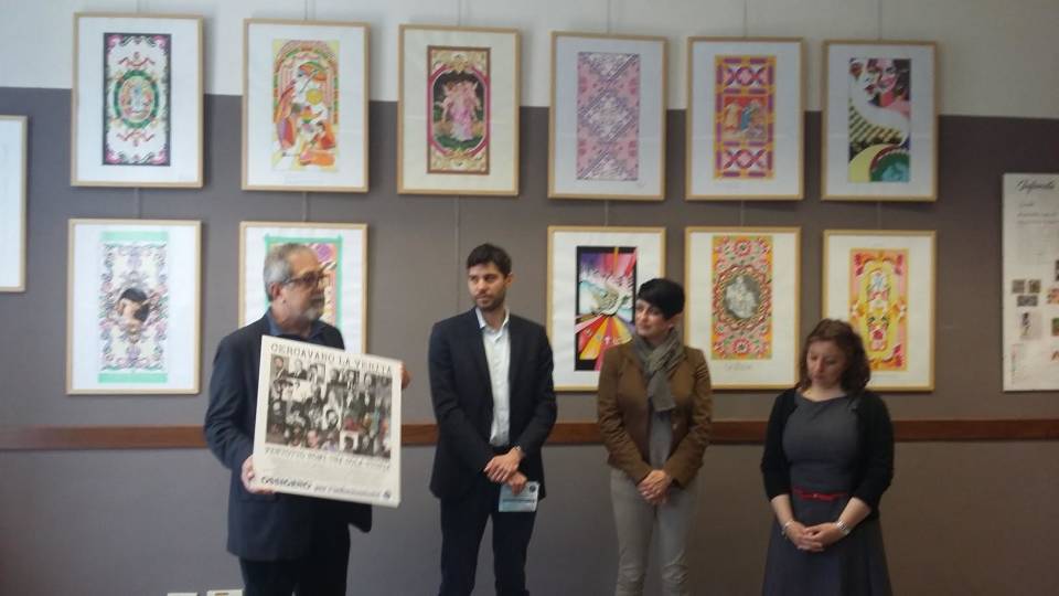 Consegnato a Genzano il Pannello della Memoria pannello