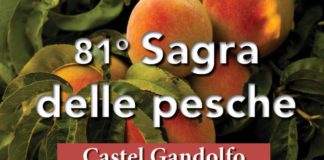 Tutto pronto a Castel Gandolfo per la Sagra delle Pesche locandina