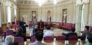 Delegazione sudcoreana a Frascati delegazione