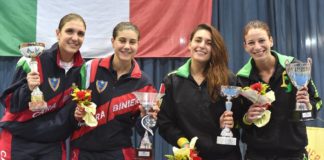 Frascati Scherma, esibizione show ad Ancona podio_sciabola_foto_trifiletti_bizzi