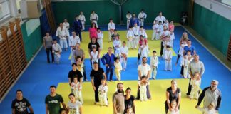 Judo Frascati, allenamento congiunto tra genitori e figli judo_frascati_allenamento