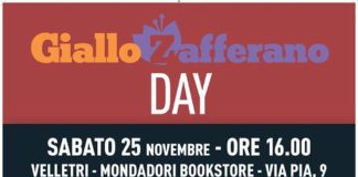 Velletri, alla Mondadori il showcokting di Vanessa Gizzi giallo_zafferrano