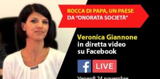 Rocca di Papa, diretta facebook del vicesindaco Giannone diretta_giannone